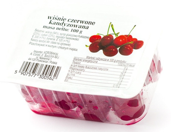 Wiśnie kandyzowane Targroch, 100g