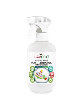 Płyn do mycia mat i zabawek dziecięcych - bezzapachowy Laveco, 0,5 l