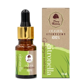 Olejek eteryczny - Citronella 100% EKO Dary Natury, 10ml