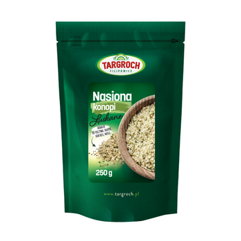 Nasiona konopi łuskane Targroch, 250g