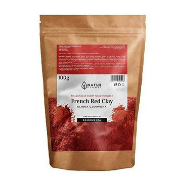 Glinka oryginalna francuska czerwona Natur Planet, 100 g