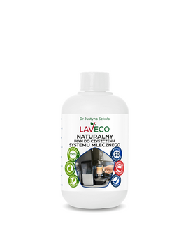 Naturalny płyn do czyszczenia systemu mlecznego Laveco, 0,5 l