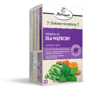 Herbatka fix Dla Wątroby Herbapol Kraków, 20x2g