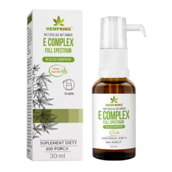 Witamina E Complex Full Spectrum w oleju konopnym Biowen, 30ml