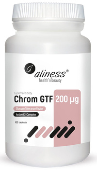 Chrom GTF ActCr -Complex 200 μg Aliness, 100 tab.