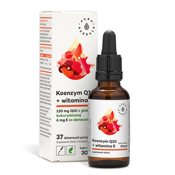 Koenzym Q10 + witamina E, Aura Herbals 30 ml