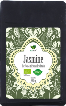 Herbata zielona Jasmine luz EKO EcoBlic, 100g