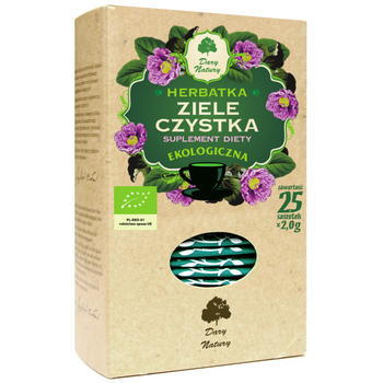 Czystek (suplement) EKO Dary Natury, 25x2g