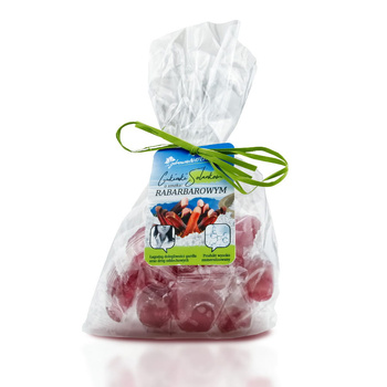 Cukierki solankowe w woreczku o smaku rabarbaru Zdrowie Natury, 110 g