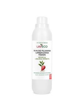 Płyn do płukania i zmiękczania tkanin - opuncja i zielona herbata Laveco, 1l