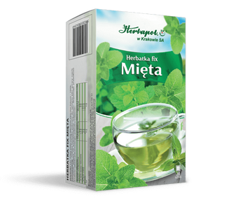 Herbatka Fix Mięta Herbapol Kraków, 20x1,5g