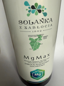 Zabłocki Koncentrat magnezowy MgMAX, Solanka z Zabłocia, 1l