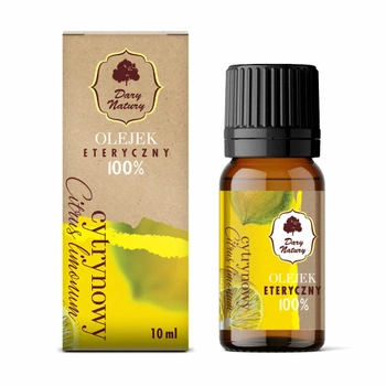 Olejek eteryczny - cytrynowy 100% EKO Dary Natury, 10ml