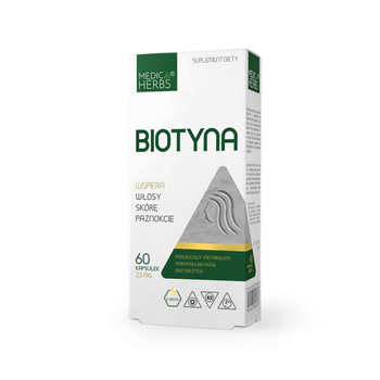 Biotyna Medica Herbs, 60 kapsułek.