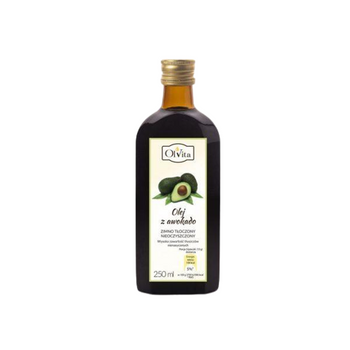 Olej z awokado zimnotłoczony Olvita, 250 ml