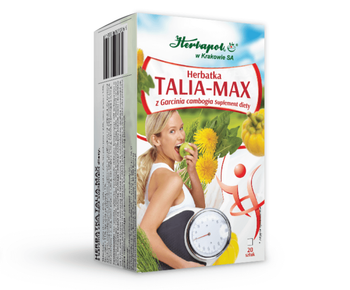 Herbatka TALIA-MAX z Garcinia Cambogia, 20 saszetek, Herbapol Kraków