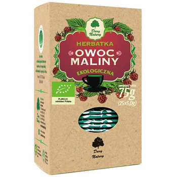 Malina owoc EKO Dary Natury, 25x3g