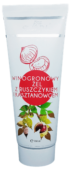 Winogronowy żel z ruszczykiem i kasztanowcem Farm-Vix, 250 ml