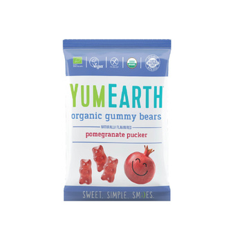 Żelki miśki owoc granatu EKO (GummyBears) YumEarth, 50g