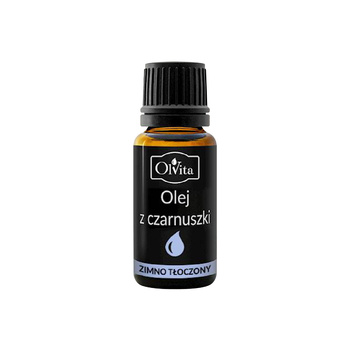 Mini olej z czarnuszki egipskiej zimnotłoczony Olvita, 10 ml