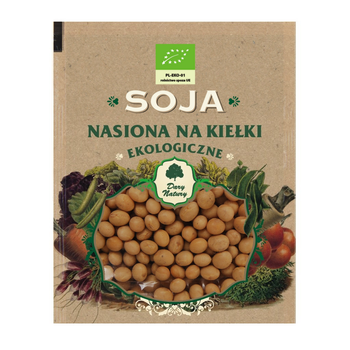 Nasiona na kiełki EKO Soja Dary Natury, 50g