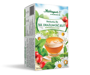 Herbatka Fix Na Drażliwość Jelit Herbapol Kraków, 20x2g