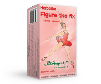 Herbatka FIGURETKA fix, 20 saszetek, Herbapol Kraków