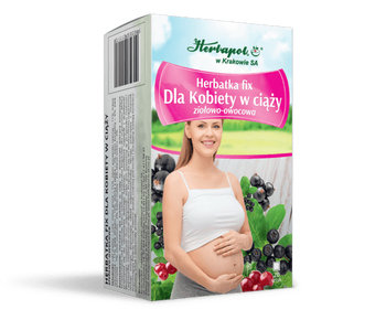 Herbatka fix Dla Kobiety W Ciąży Herbapol Kraków, 20x2g