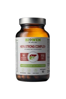 Hepa Strong Complex+ Biowen, 90 kapsułek
