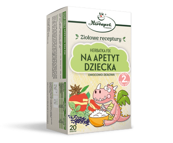 Herbatka fix Na Apetyt Dziecka Herbapol Kraków, 20x2g
