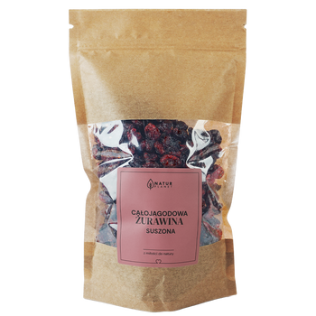 Żurawina Suszona całojagodowa Natur Planet, 500g