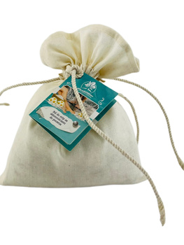 Sól do stóp ze skłonnościami do pocenia w bawełnianym woreczku Zdrowie Natury, 500g