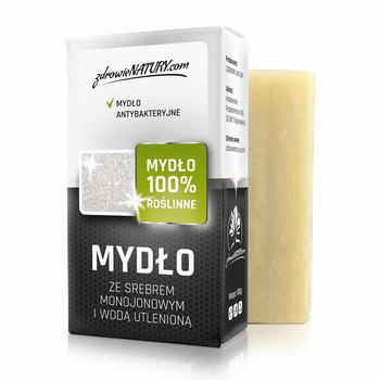 Mydło ze srebrem monojonowym i wodą utlenioną Zdrowie Natury, 100 g
