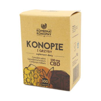 Konopie i grzyby Kombinat Konopny, 100 kaps.