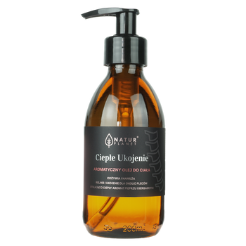 Olej do masażu - Ciepłe Ukojenie Natur Planet, 200ml