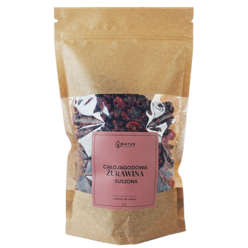Żurawina Suszona Całojagodowa Natur Planet, 250g