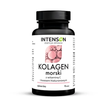 Kolagen + hialuron + wit C ANTI-AGE Intenson, 90 tabletek