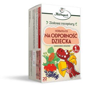 Herbatka fix Na Odporność Dziecka Herbapol Kraków, 20x2g