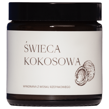 Świeca kokosowa Mglife, 120ml