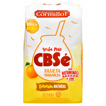 Yerba Mate CBSe Silueta Naranja Intenson, 500g