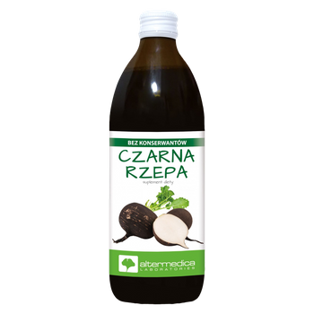 Czarna Rzepa Sok Altermedica, 500 ml