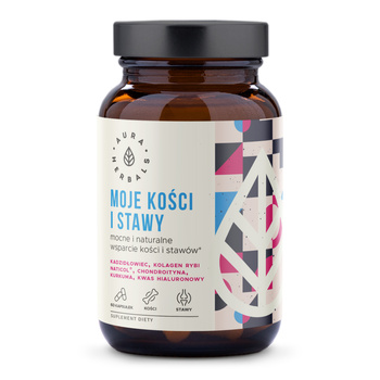 Moje Kości i Stawy, Mocne Wsparcie Aura Herbals, 60 szt.