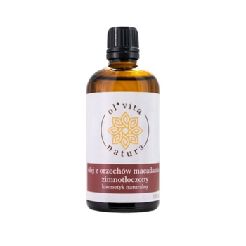 Natura Olej z orzechów macadamia zimnotłoczony, Olvita 100 ml