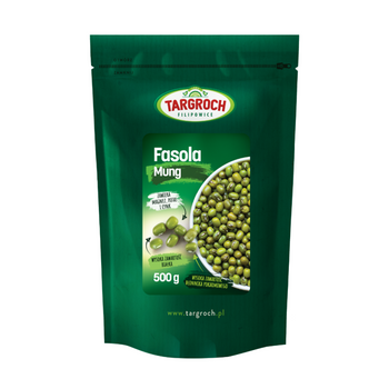 Fasola kolorowa - mung Targroch, 500g Krótki termin: 10,2025