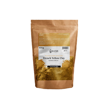 Glinka oryginalna francuska żółta Natur Planet, 100 g