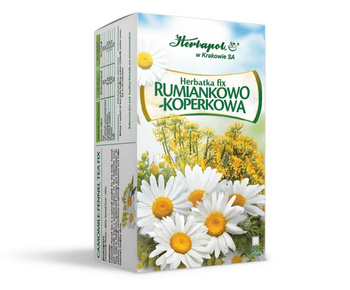 Herbatka Fix RUMIANKOWO-KOPERKOWA Herbapol Kraków, 20x2g