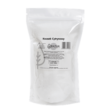 Kwasek Cytrynowy w proszku Natur Planet, 1000 g