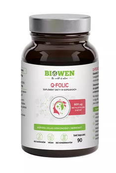 Q-Folic Biowen, 90 kapsułek