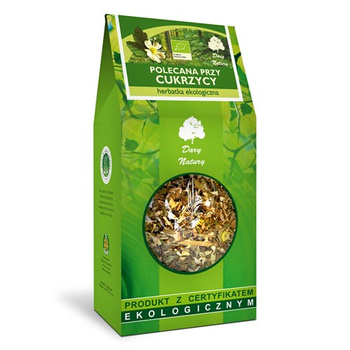 Herbatka polecana przy cukrzycy EKO Dary Natury, 150g