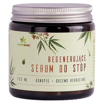Serum regenerujące do stóp z CBD o zapachu drzewa herbacianego Biowen, 100ml
